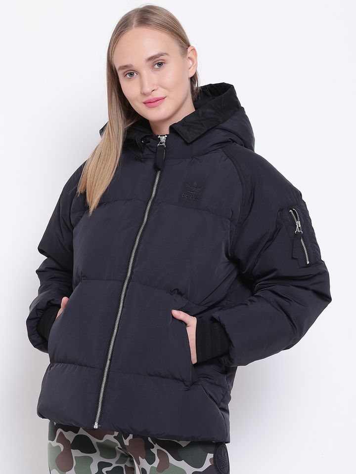 adidas short bomber jacket