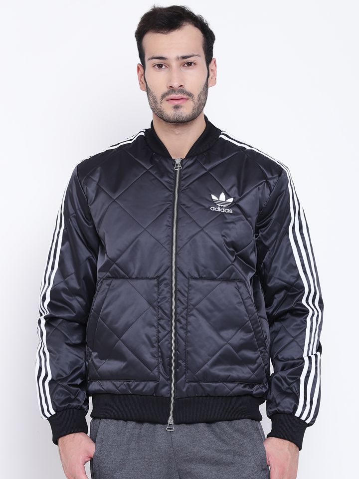 Buy ADIDAS Originals Men SuperStar PRE Solid Quilted Jacket - Jackets Men | Myntra