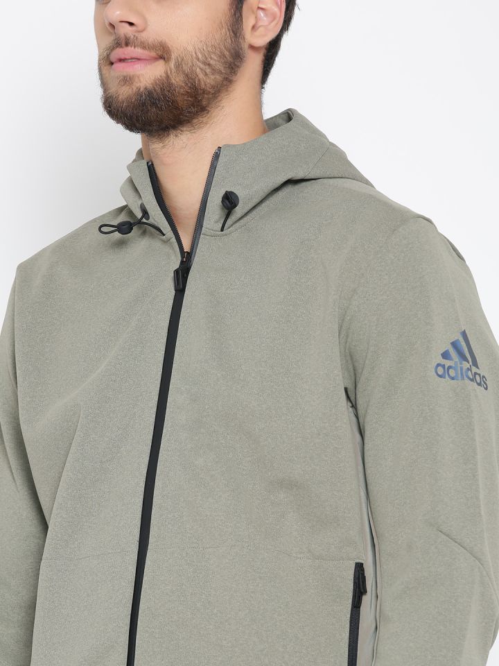 olive green adidas jacket