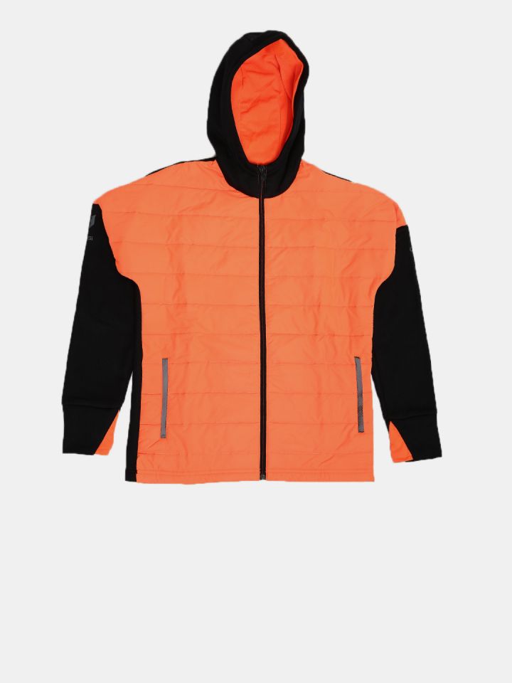 Orange adidas bomber jacket 2025