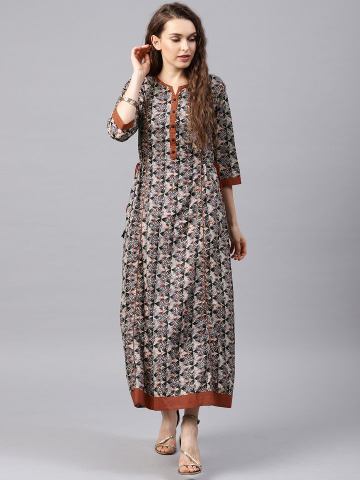 Shree maxi new arrivals dress myntra