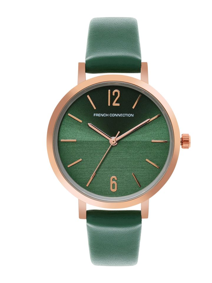 Titan mint green analog 2024 watch