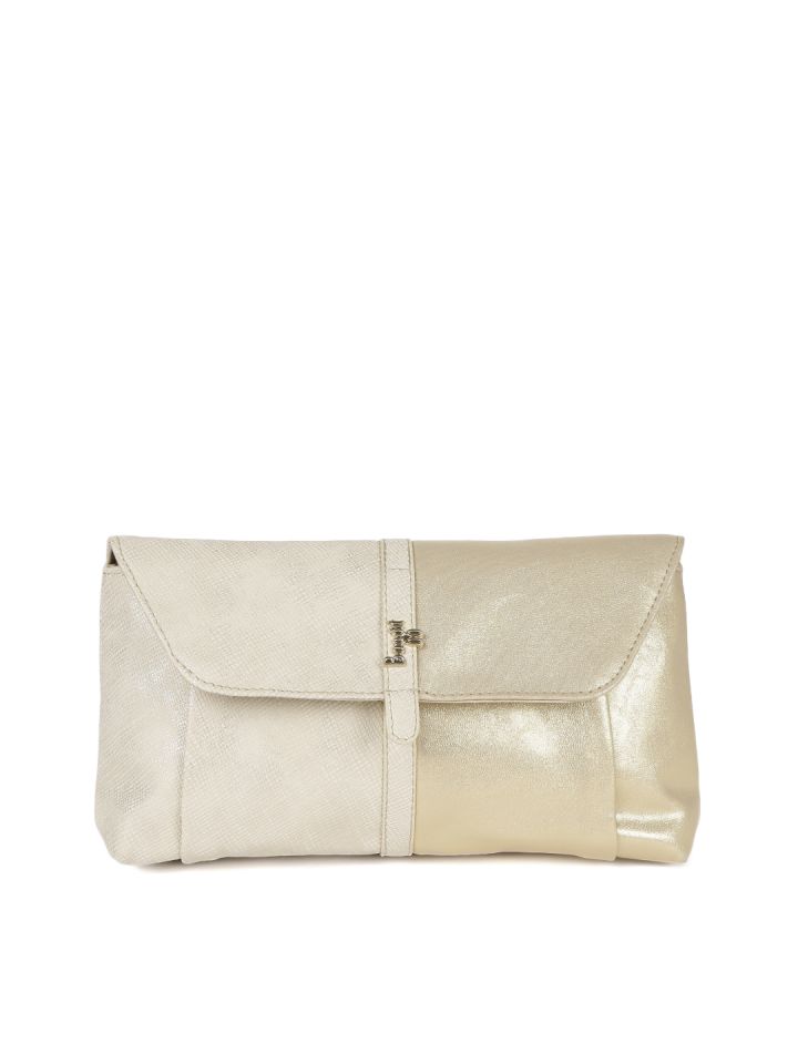 Baggit golden clutch new arrivals