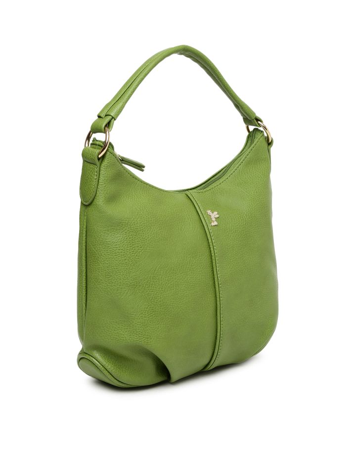 Buy Baggit Green Solid Hobo Bag Handbags for Women 2088243 Myntra