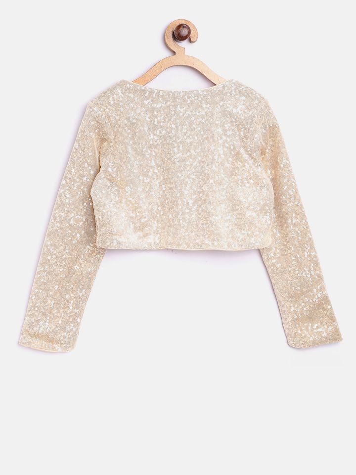 Golden shrug for girl outlet