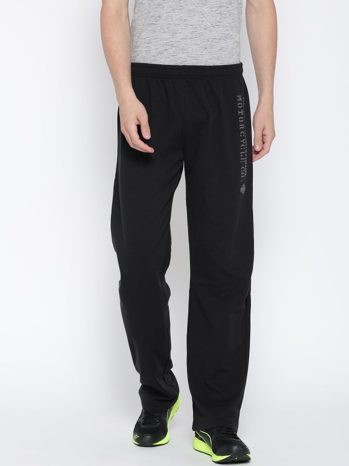 Buy Harley Davidson Black Track Pants Track Pants for Men