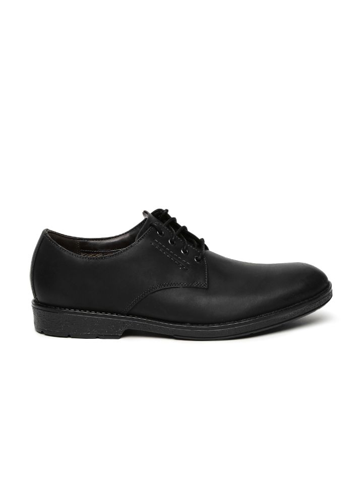 Buy Clarks Men Black Hinman Leather Derbys Casual Shoes for Men