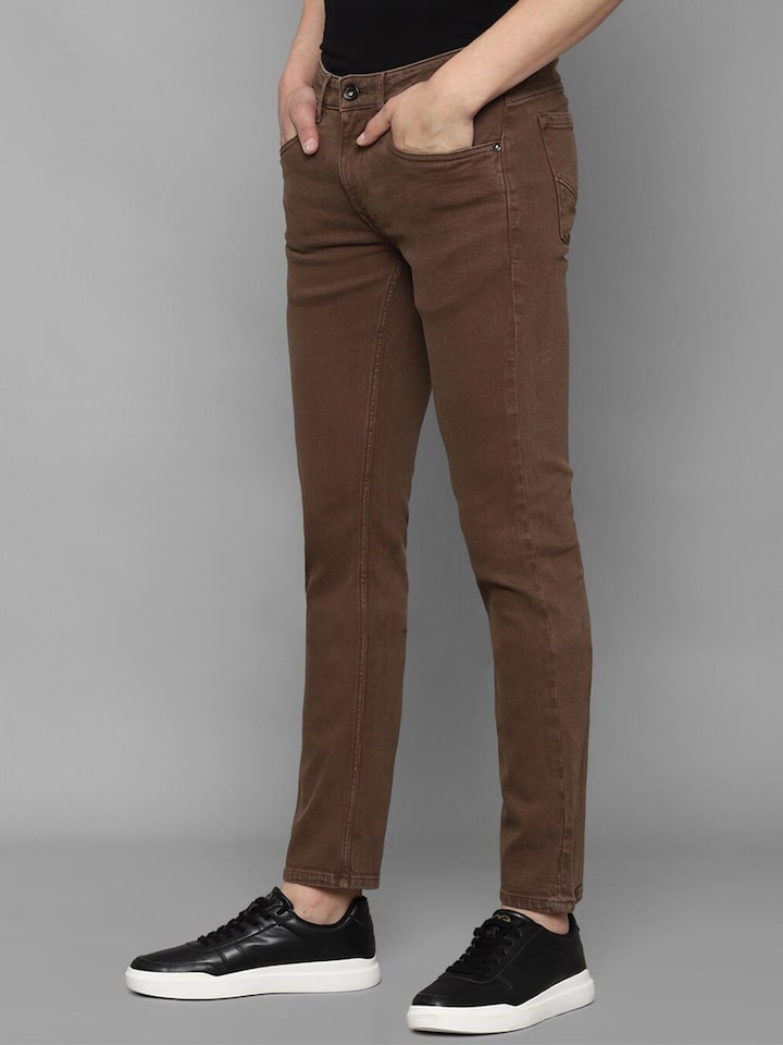 Buy Brown Jeans for Men by SIN Online | Ajio.com-nttc.com.vn