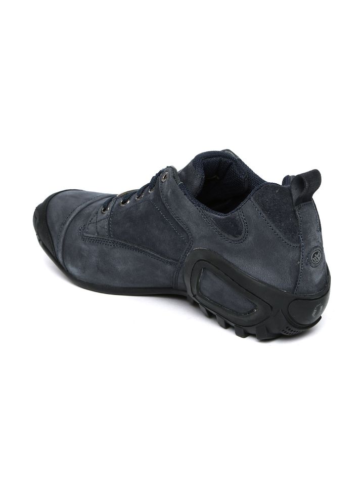 Buy Woodland Men Navy Blue Sneakers 