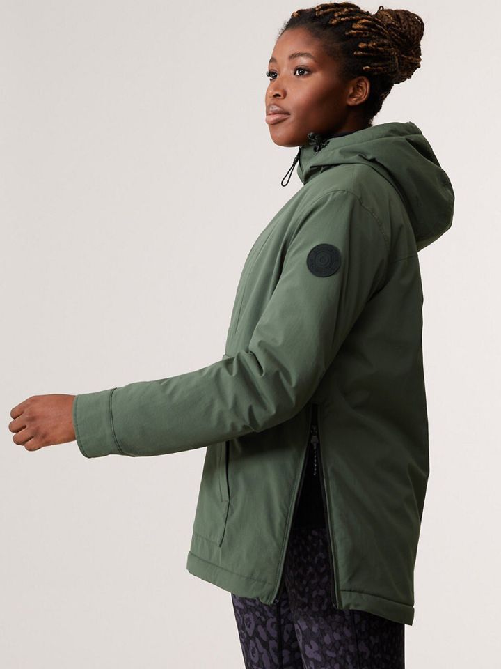 Marks and spencer green jacket clearance
