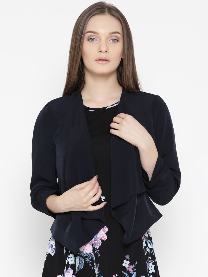 Dorothy perkins top navy jacket