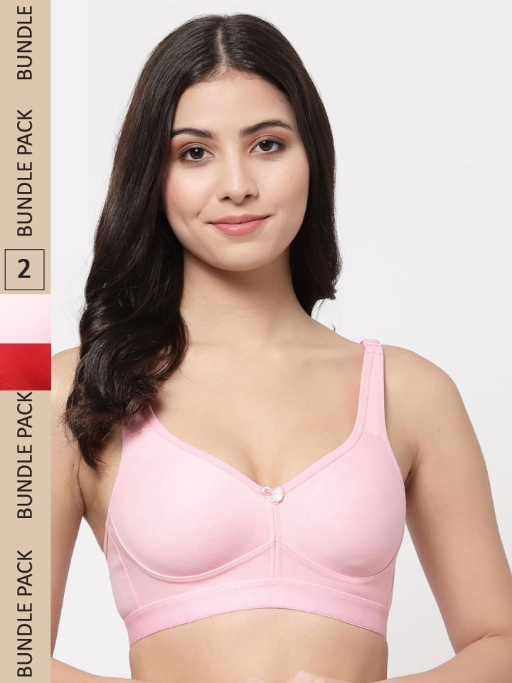 Buy Lovable Women Compact Combed Cotton Full Coverage Non-Padded