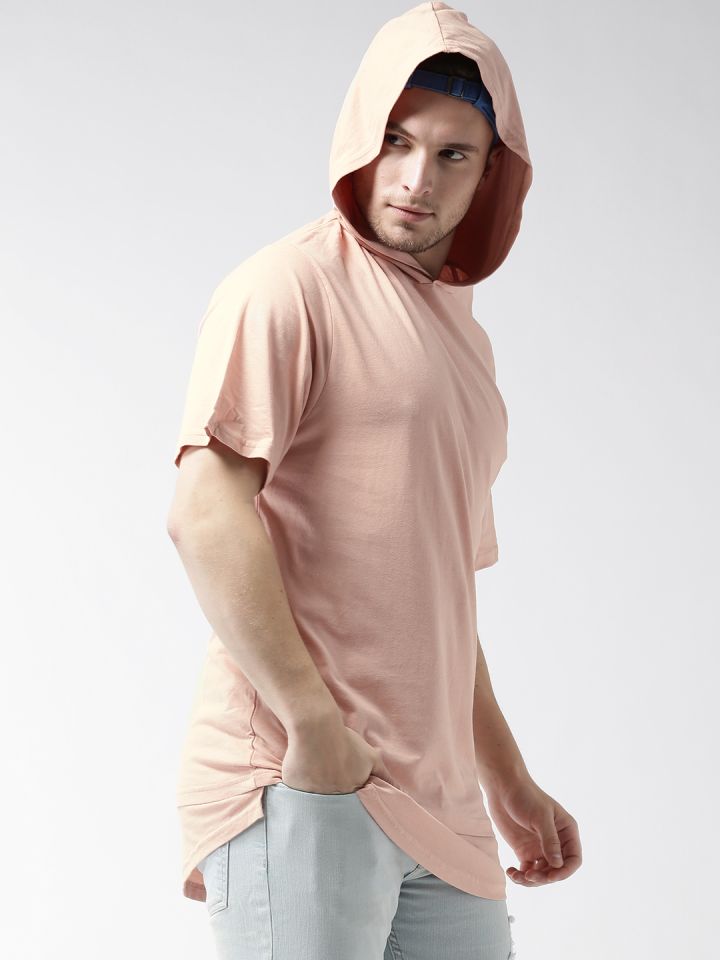 hooded t shirt myntra
