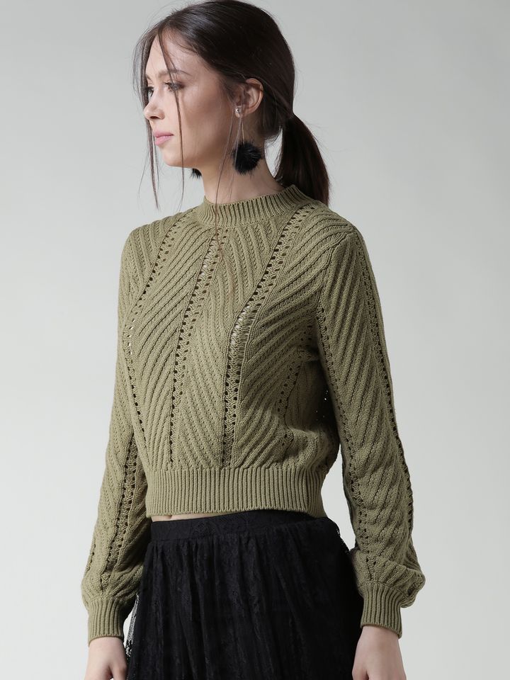 Crop sweater clearance