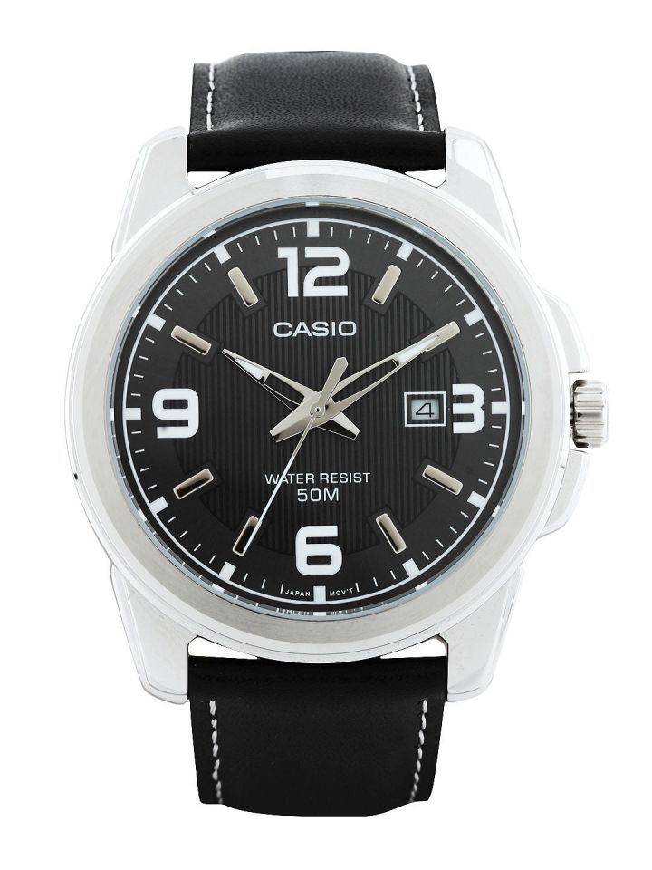 Buy Casio Enticer Men Black Analogue Watch A554 MTP 1314L 8AVDF