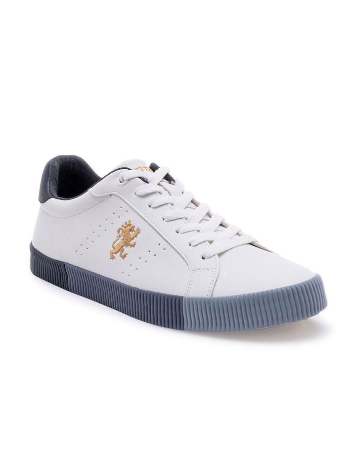 Buy Red Tape Men White Perforations Sneakers Casual Shoes for
