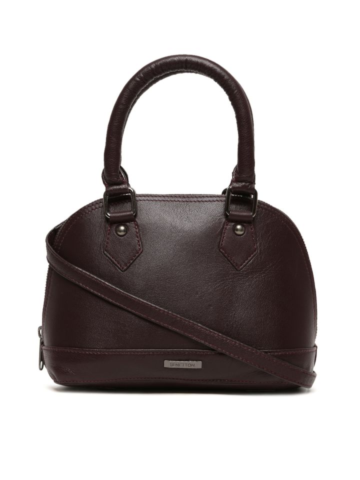 Burgundy color deals handbags