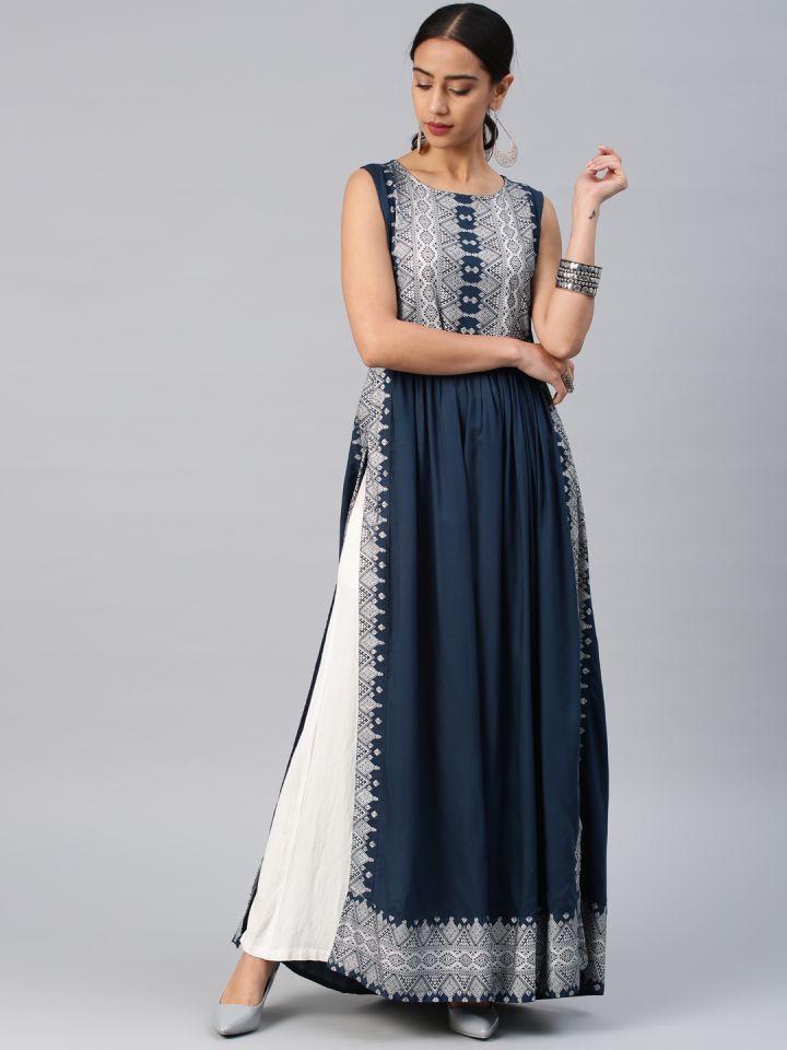 a line kurta dress