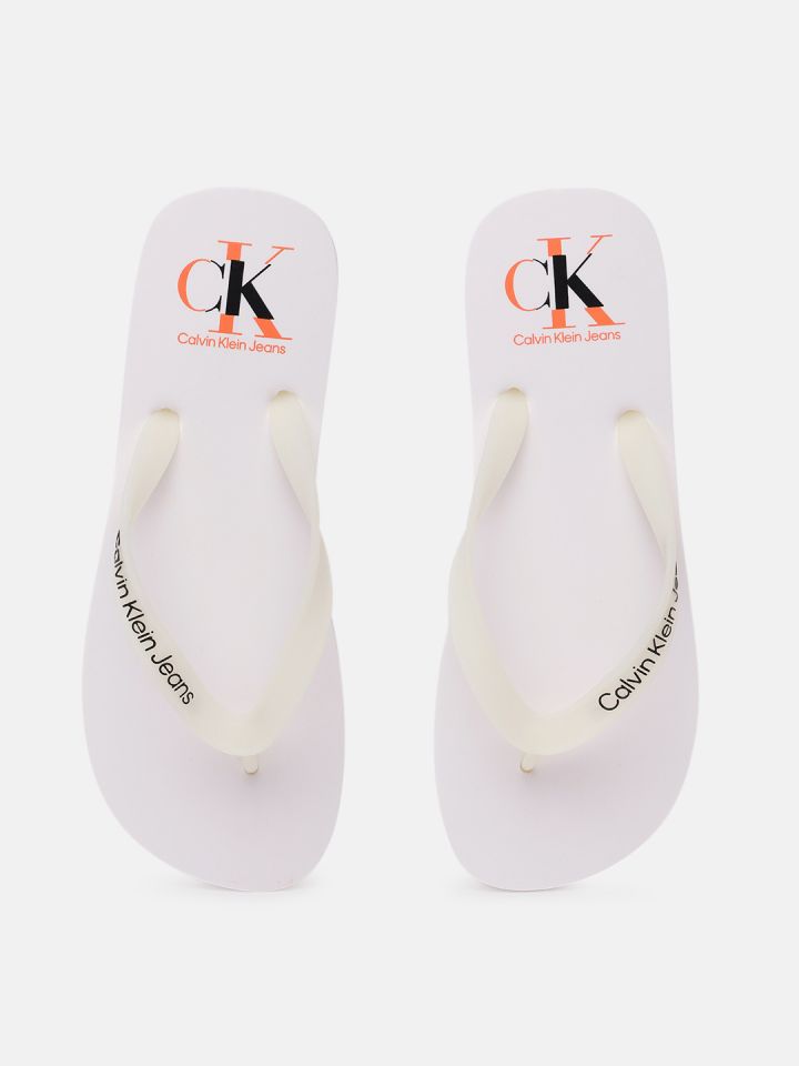 Calvin klein jeans flip hotsell flops