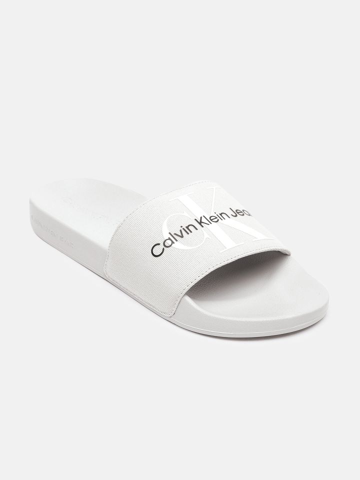 Calvin klein sliders womens grey outlet