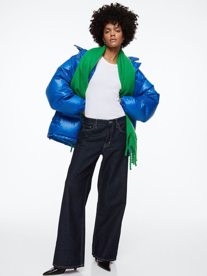 Buy H M Women Oversized Puffer Jacket Jackets for Women 21066014