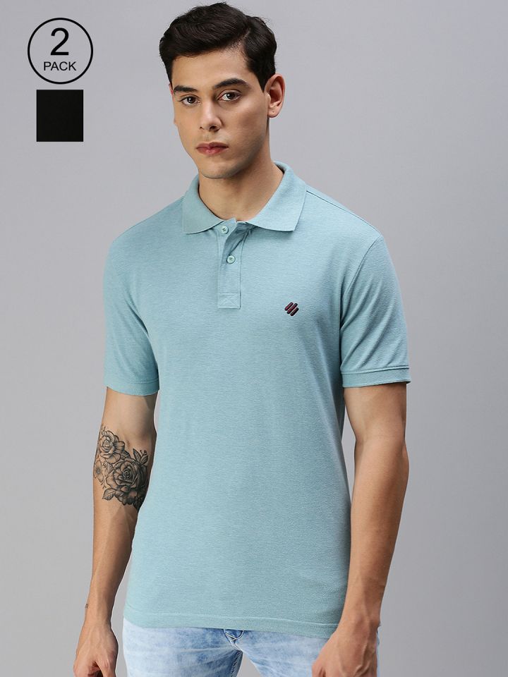 Buy ONN Pack Of 2 Polo T Shirts Tshirts for Men 2109659 Myntra