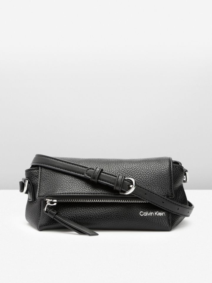 Buy Calvin Klein Jeans Solid Sling Bag Handbags for Women