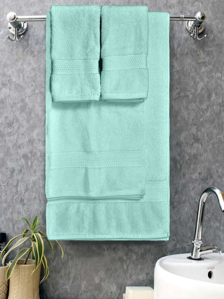 Aqua bath towel set online
