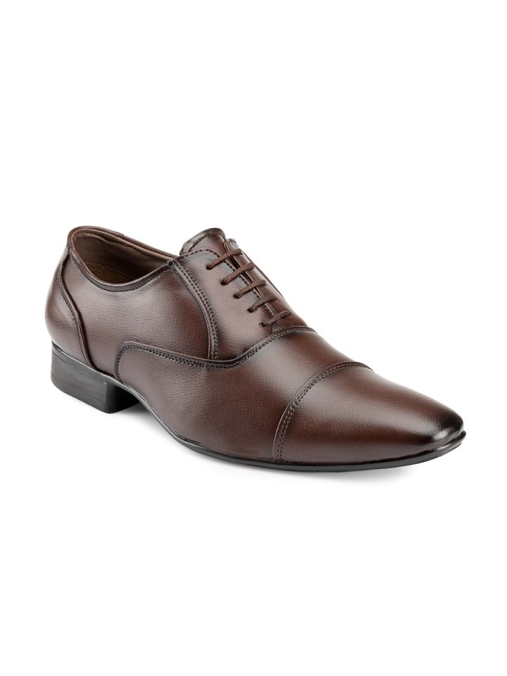 Buy Escaro Men Brown Oxfords Formal Shoes for Men 2111903 Myntra