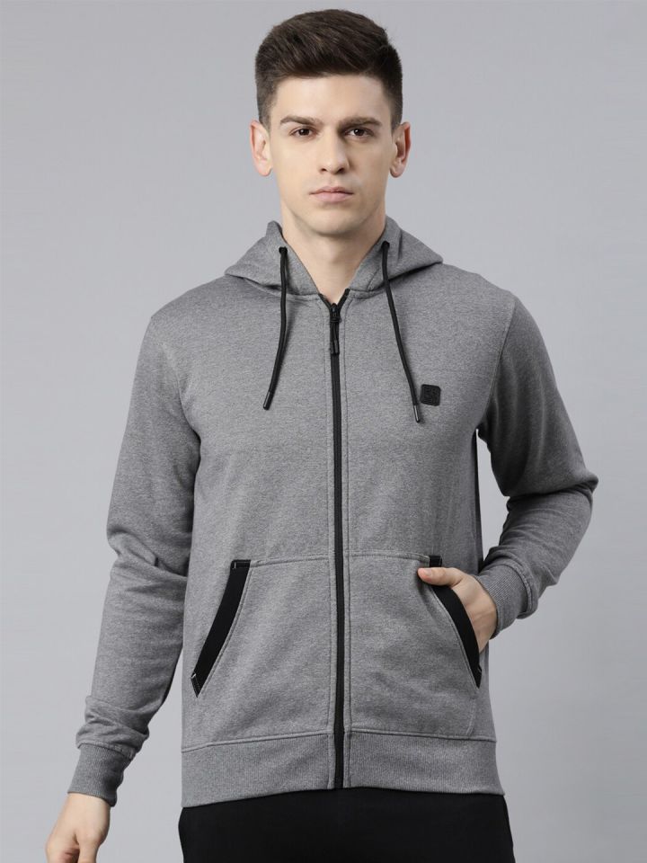 Buy Proline Active Men Cotton Hooded Sweatshirt Sweatshirts for