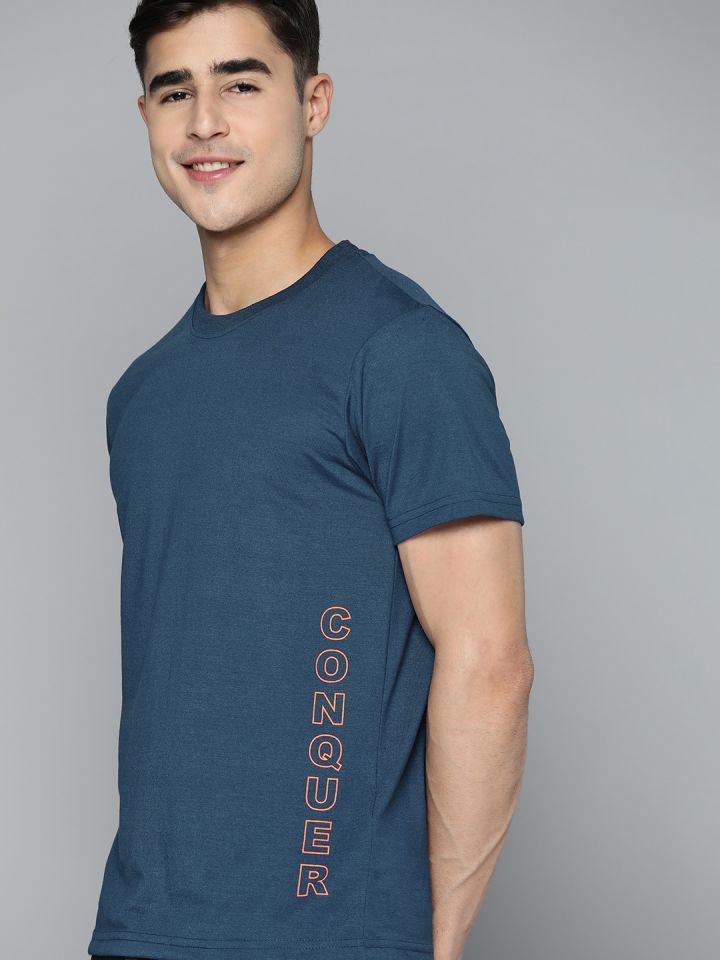 HERE NOW Men Typography Printed T shirt
