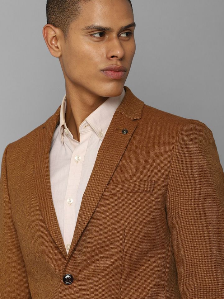 Buy Allen Solly Men Single Breasted Blazer Blazers for Men