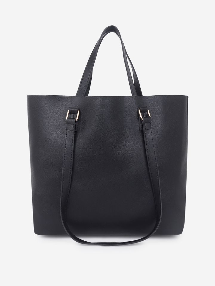 Buy FASTRACK Zipper Closure PU Womens Casual Tote Bag