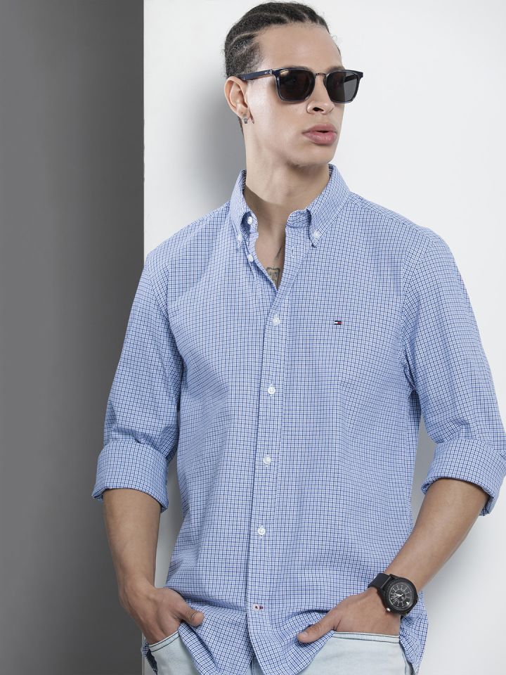 Tommy hilfiger casual shirts sales