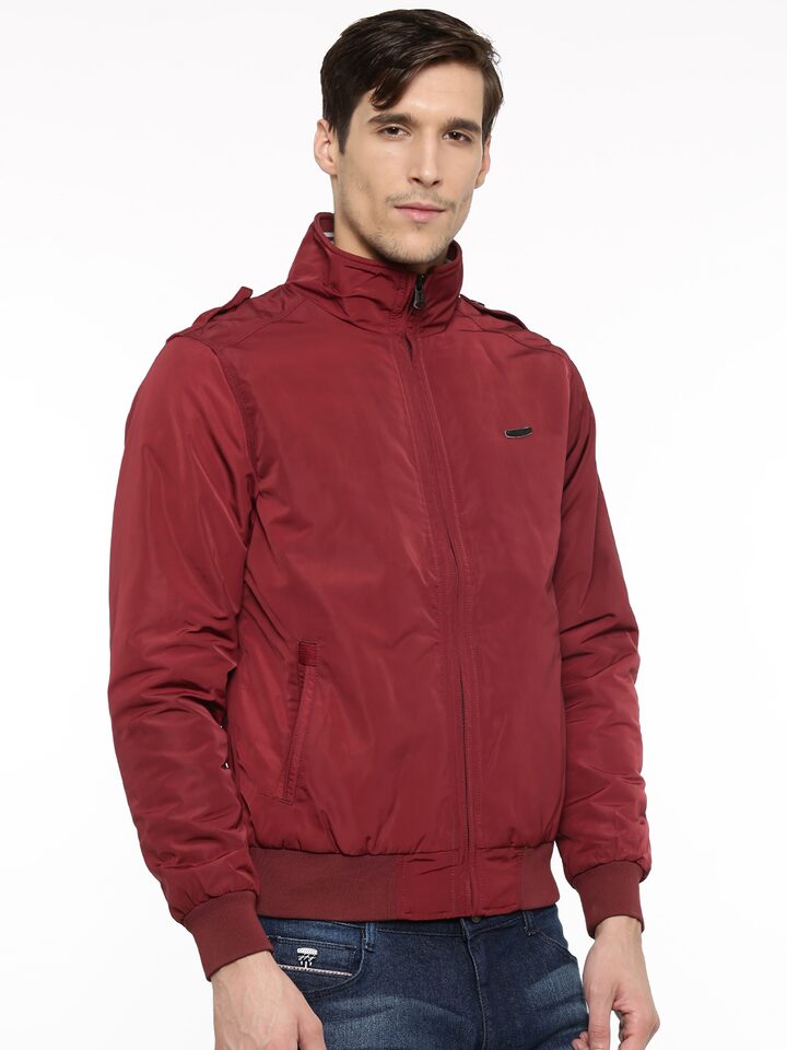 Buy T Base Men Brown Solid Leather Jacket - Jackets for Men 6914540 | Myntra-mncb.edu.vn