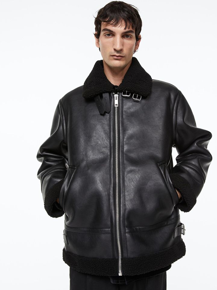 Teddy on sale lined jacket