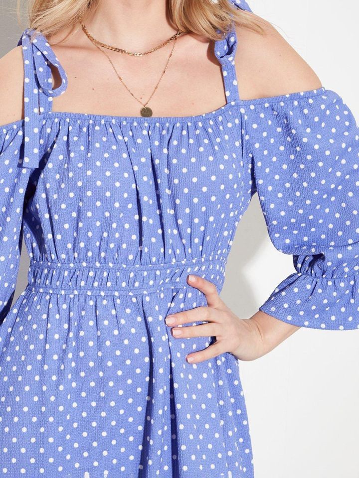DOROTHY PERKINS Cold Shoulder A Line Midi Dress