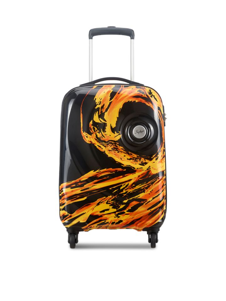 sky bag printed trolley