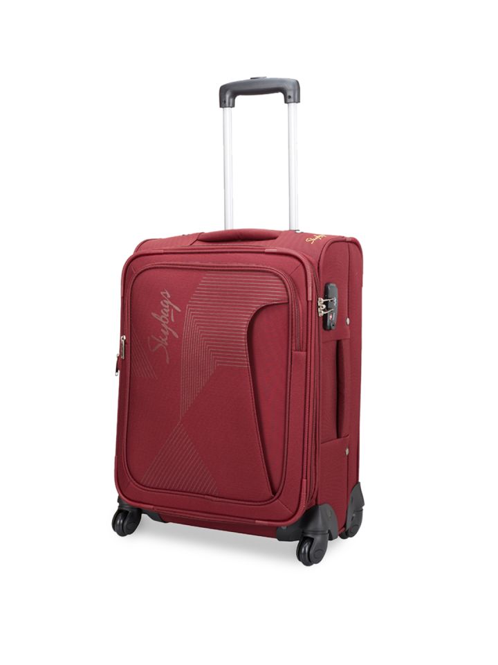 Buy Skybags Unisex Red Small Trolley Bag Trolley Bag for Unisex