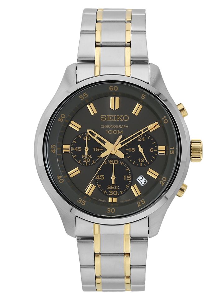 Buy SEIKO Men Black Chronograph Analogue Watch SKS591P1 - Watches for Men  2121822 | Myntra