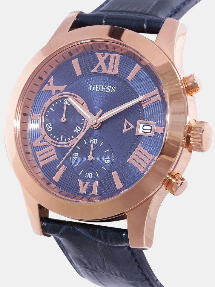 Buy GUESS Men Blue Chronograph Watch W0669G2 OR Watches for Men