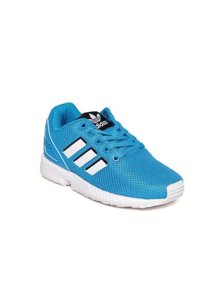 Adidas originals zx flux kids Blue sale