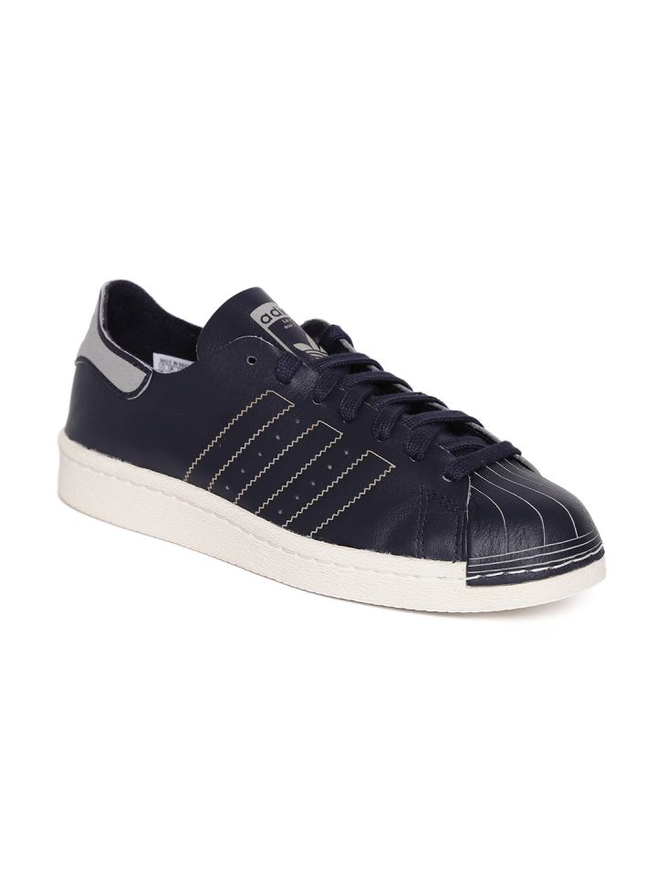 Buy ADIDAS Originals Women Navy Superstar 80S DECON Leather