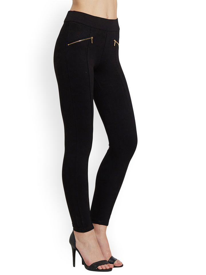 Kraus Jeans Women K4005 Black Skinny 