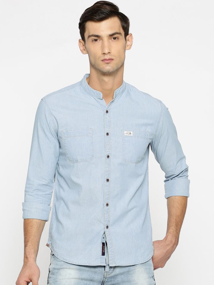 us polo denim shirts