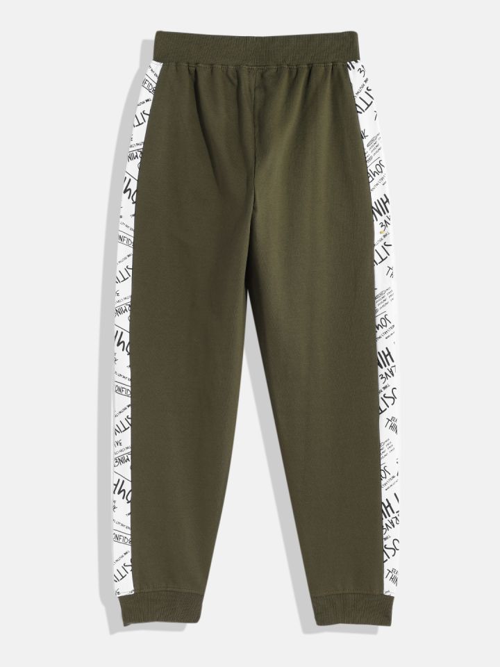 Olive green sweatpants outlet