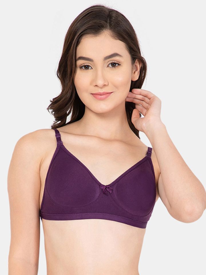 Buy Lady Lyka Non Padded Non Wired Every Day Cotton Bra - Bra for