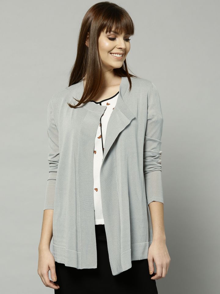 Marks and spencer silver cardigan top