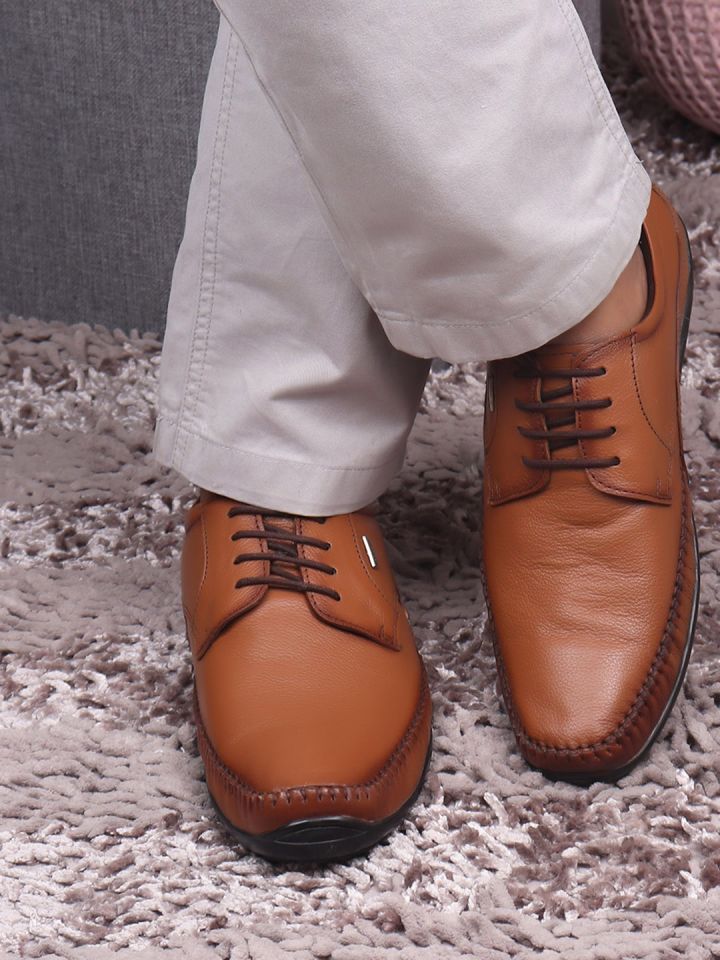 Red colour formal shoes outlet