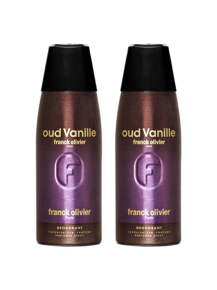 Buy Franck Olivier Men Set Of 2 Oud Vanille Deodorant Spray 250 Ml